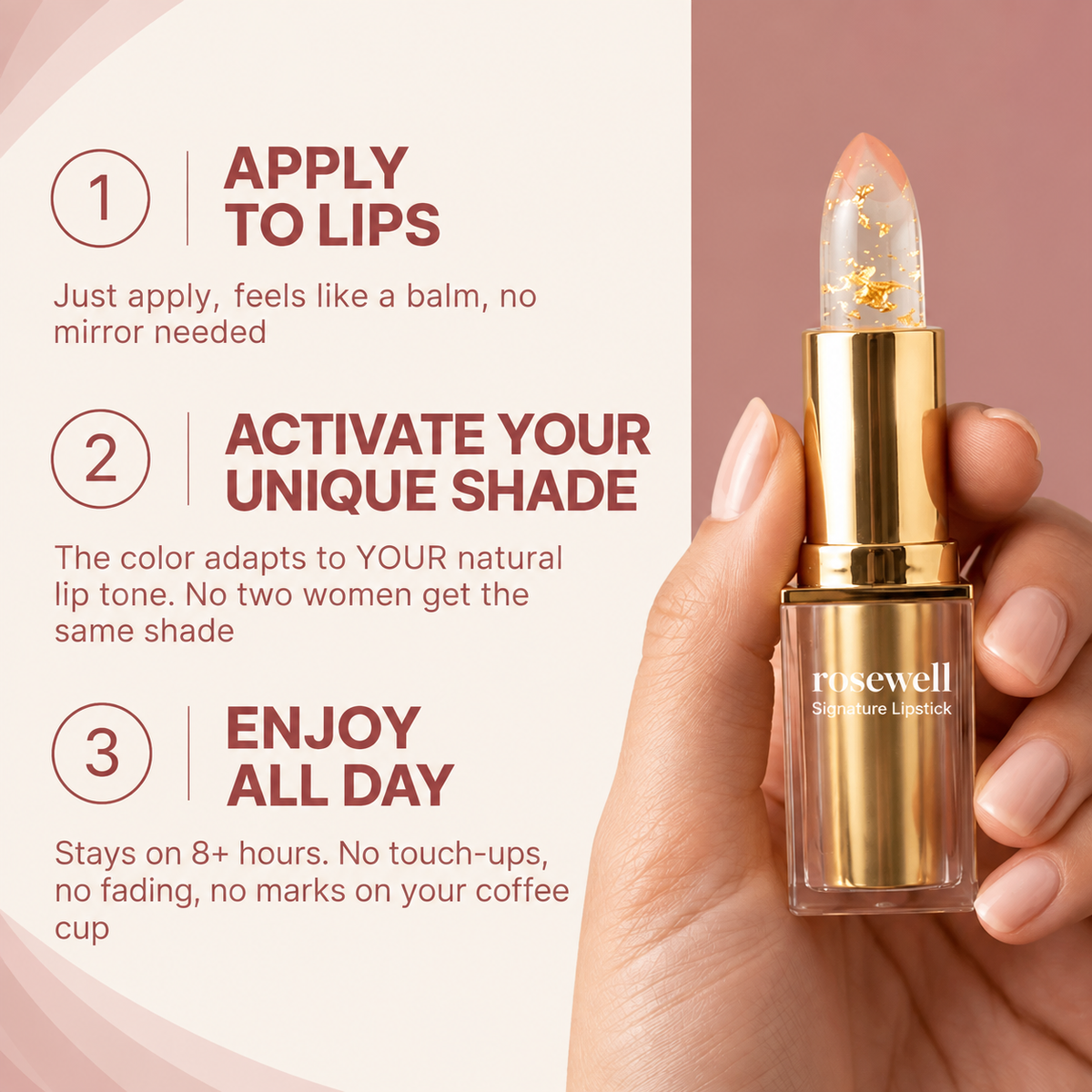 Rosewell Signature Lipstick