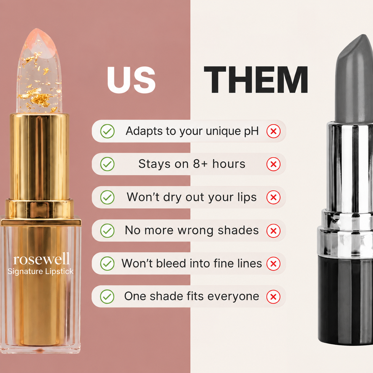 Rosewell Signature Lipstick